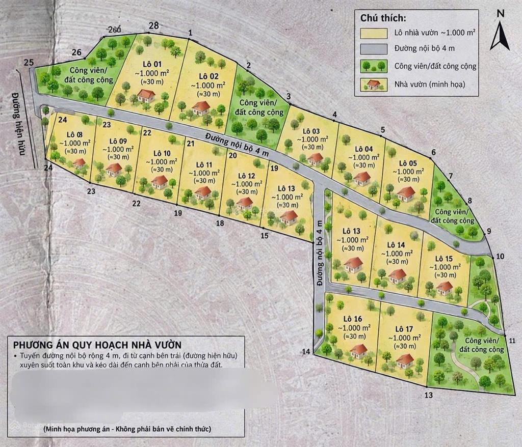 Bán 17800 m2 cây lâu năm, cách ql55 khoảng 1 km. đất bằng đẹp