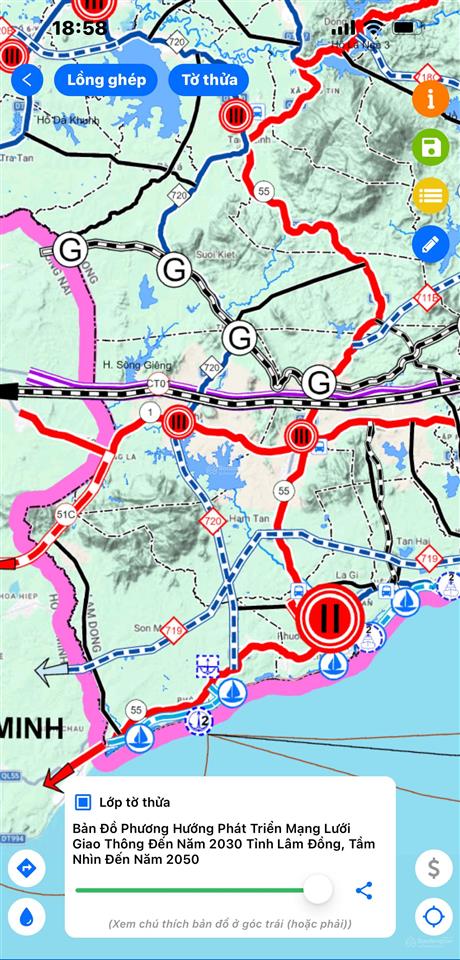 Bán 17800 m2 cây lâu năm, cách ql55 khoảng 1 km. đất bằng đẹp