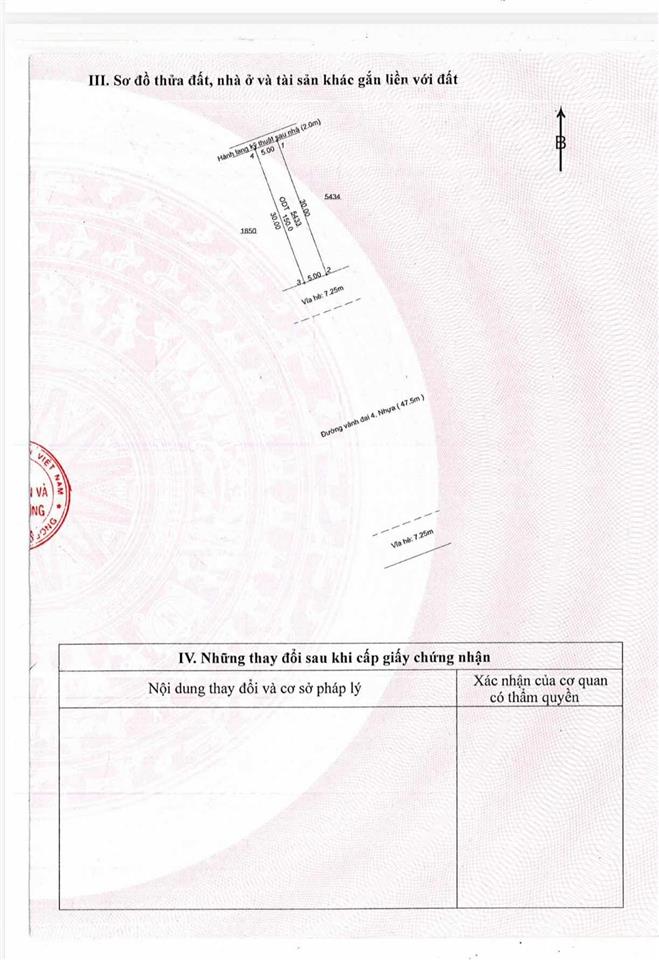 Bán đất mặt tiền vành đai 4, khu dân cư ấp 3, đại học việt đức, bến cát. hạ giá bán nhanh chính chủ
