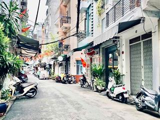 Nhà nguyên căn gần chợ trần hữu trang, thuận tiện vừa ở vừa kinh doanh.