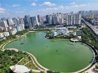 Sẵn dòng tiền 15tr/th, bán gấp vinhomes d'capitale, 119 trần duy hưng, studio 3,4 tỷ, view đông nam