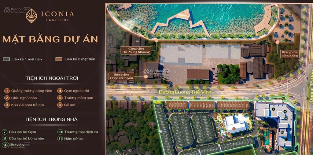 Cắt lỗ 300 tr chỉ 6,4 tỷ căn 68m, 2 ngủ  mipec iconia lakeside  54 tố hữu, lương thế vinh