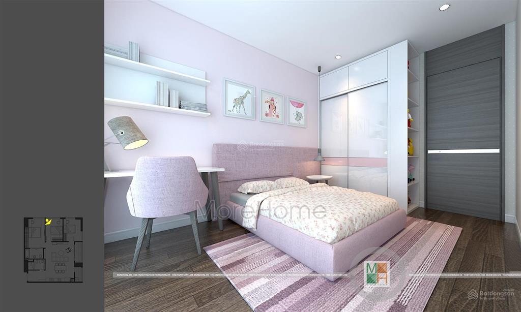 Bán gấp trong tháng 2 phòng ngủ, sổ đỏ toà 18t2 the golden an khánh, hoài đức, căn đẹp, full đồ