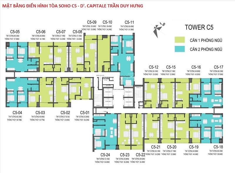 Thị trường đảo chiều, cắt lỗ 2 ngủ, 51m, hàng hot vinhomes d'capitale, 119 trần duy hưng, 4,2 tỷ sổ