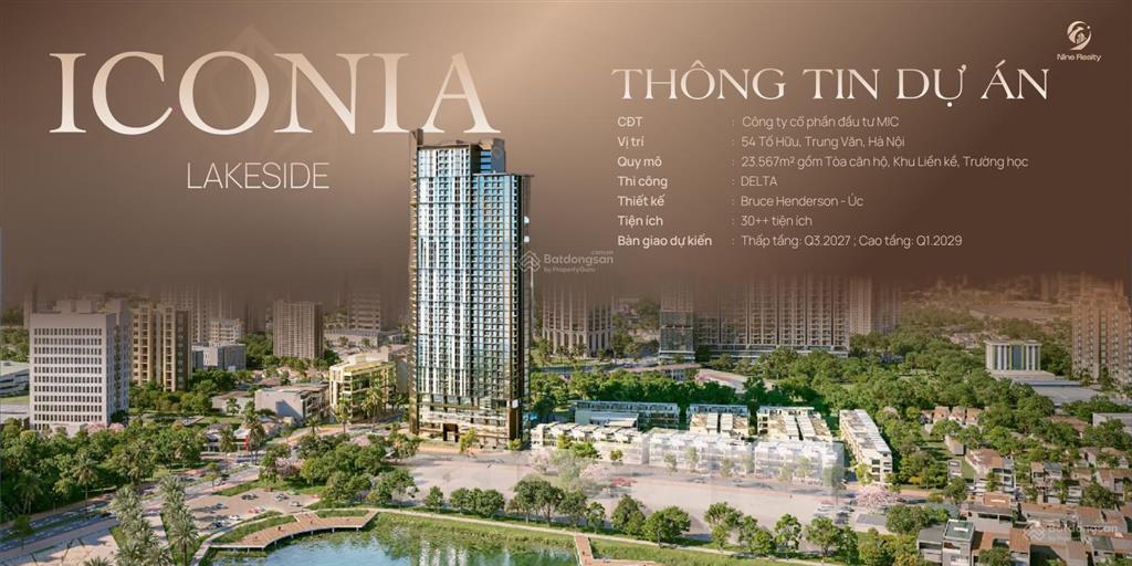 Giá nào cũng bán, cắt lỗ 2 ngủ 300 triệu, 2 ngủ 68m, mipec iconia lakeside 54 tố hữu,lương thế vinh