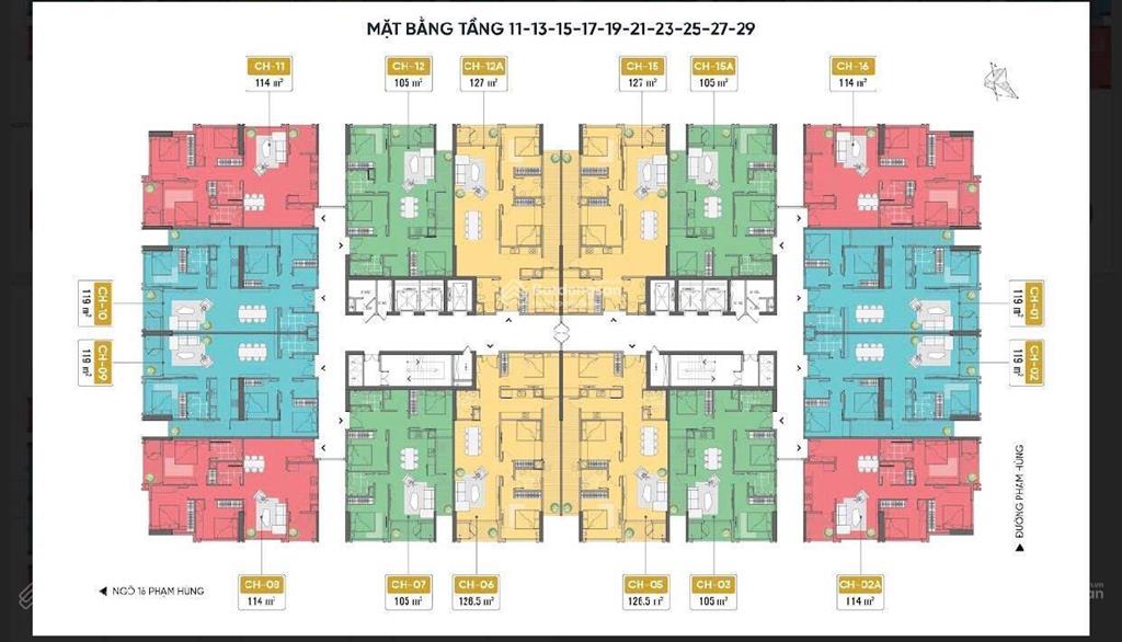 Cơ hội có 1 không 2, 10 tỷ có ngay 3 phòng ngủ chung cư cao cấp capitale elite 18 phạm hùng,mỹ đình