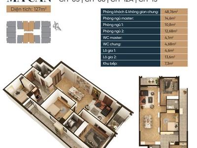 Cơ hội có 1 không 2, 10 tỷ có ngay 3 phòng ngủ chung cư cao cấp capitale elite 18 phạm hùng,mỹ đình