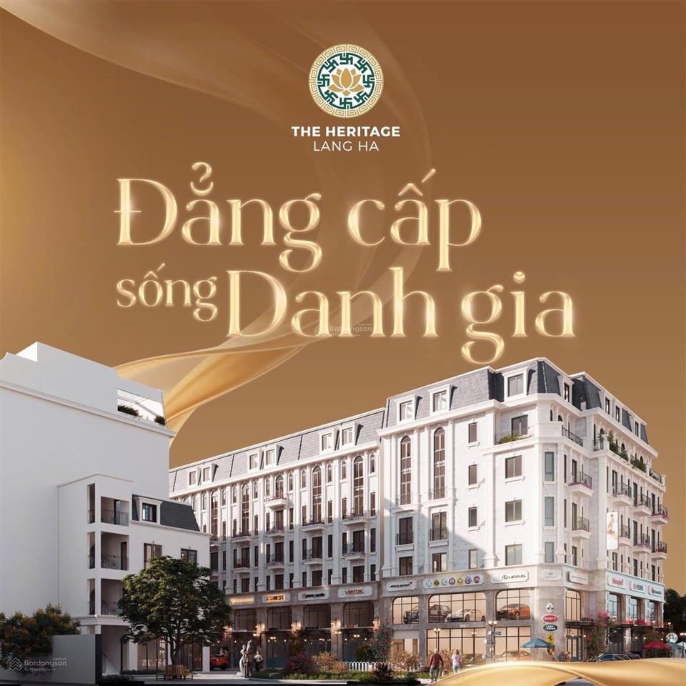 Nhà phố liền kề 7tầng cao cấp 29 láng hạ the heritage gần vinhomes giảng võ, miễn phí dịch vụ 3năm