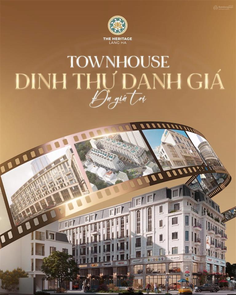 Nhà phố liền kề 7tầng cao cấp 29 láng hạ the heritage gần vinhomes giảng võ, miễn phí dịch vụ 3năm