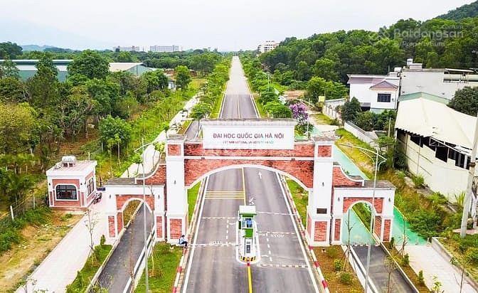 Bán đất gần xanh villas ga metro 5, đại học quốc gia, đại lộ thăng long 13,5 tr/m2 sổ đỏ, đường ôtô