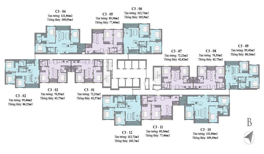 2,7 tỷ sẵn dòng tiền cho thuê 15 tr/ th full đồ, view hồvinhomes d'capitale 119 trần duy hưng