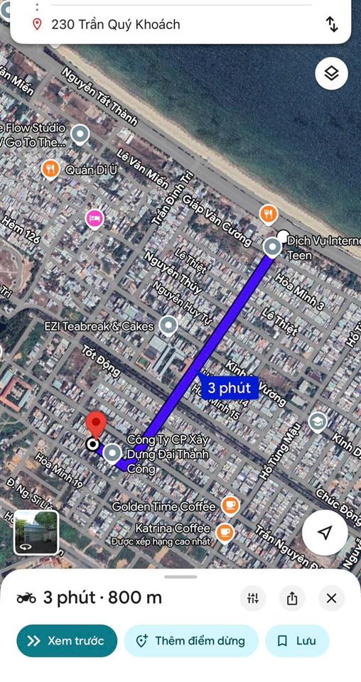 Chính chủ gởi bán mặt tiền trần quý khoách tặng kèm dãy trọ 4 phòng