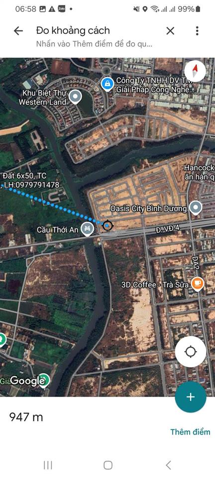 Bán đất bình dương thổ cư gần trường đại học việt đức giá quá rẻ chỉ 1,1 tỷ/368.2m2