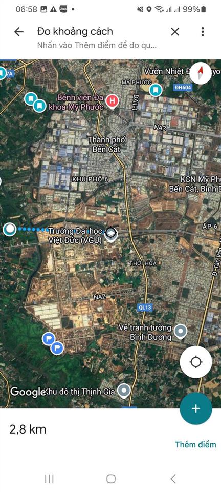 Bán đất bình dương thổ cư gần trường đại học việt đức giá quá rẻ chỉ 1,1 tỷ/368.2m2