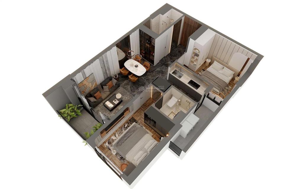 Chính chủ bán nhanh căn hộ cao cấp 65.1m2 2.2tỷ  0989 365 ***