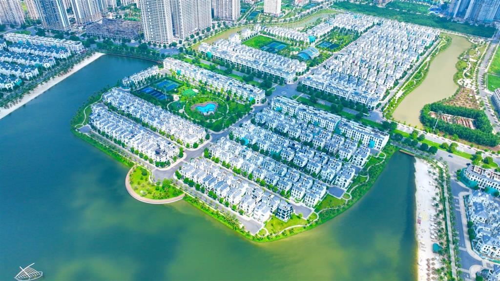 Duy nhất căn biệt thự song lập mặt vườn hoa nt371, dt 168m2. giá 52 tỷ.