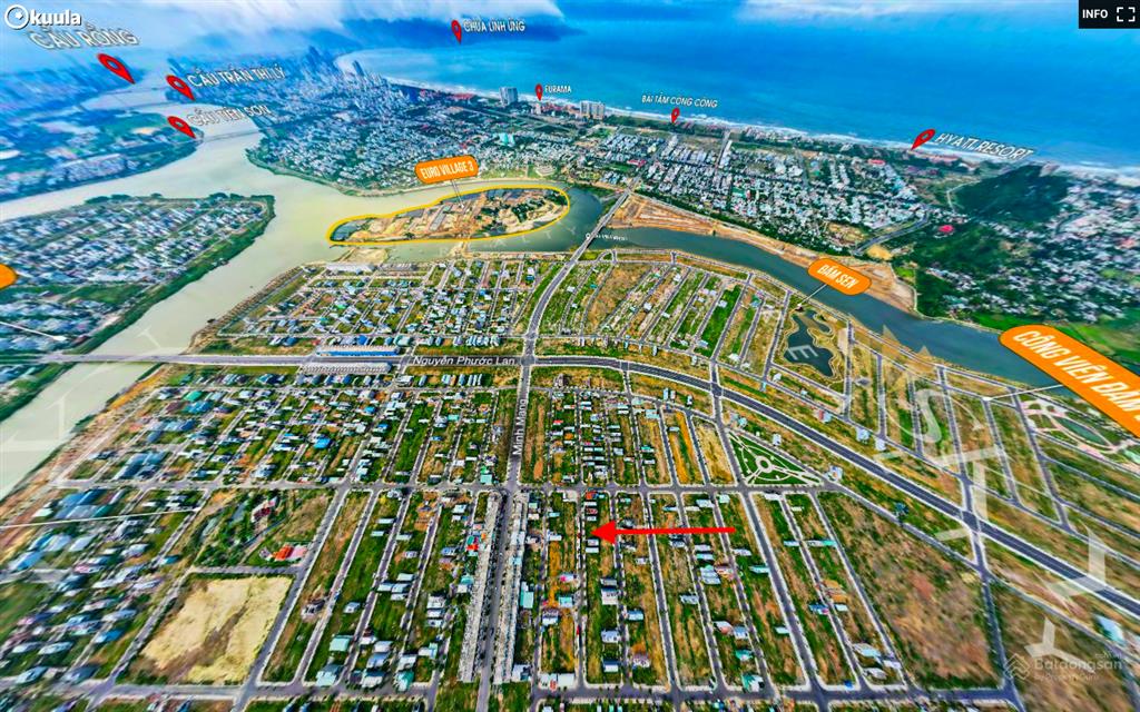 Chào bán nam hoà xuân lô đối lưng shouhouse minh mạng, khu trung tâm sầm uất.