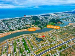 Chào bán nam hoà xuân lô đông nam ven sông  giữa 2 công viên lớn view ngũ hành sơn tuyệt đẹp