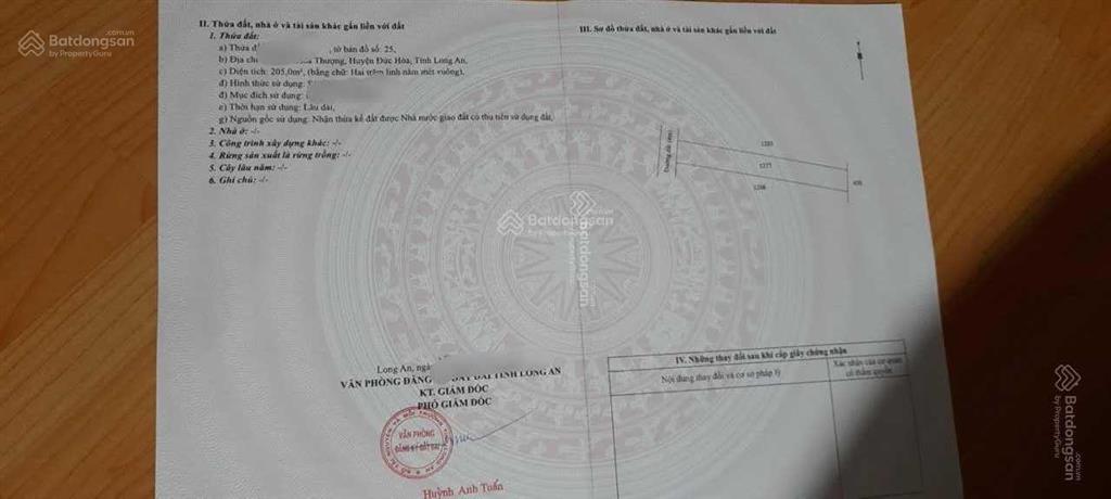 Đất chính chủ trung tâm thị trấn đức hòa 200m2, 900 triệu đường lớn