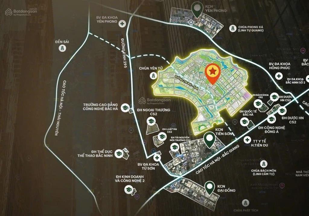 Bán đất khu công nghiệp yên phong bắc ninh
