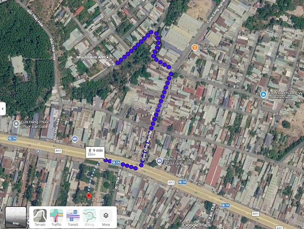 Chủ chuyển sài gòn  bán gấp nhà 233.8m2 hố nai 3  có sẵn 3 phòng trọ  giá chỉ 1.x tỷ
