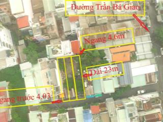 Cần bán gấp ba lô đất sát nhau trần bá giao, p5, gò vấp, hẻm xe hơi, đã có sổ hồng riêng