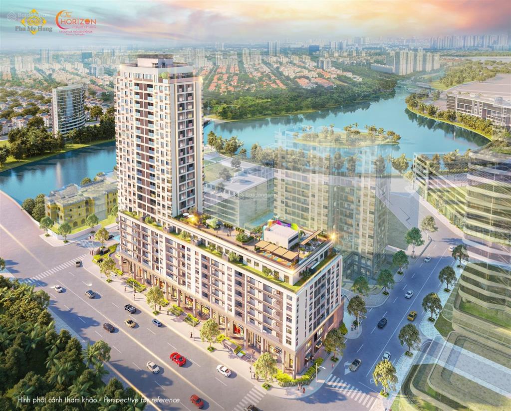 Bán căn shophouse the horizon đường trần văn trà, giá gốc cđt phú mỹ hưng