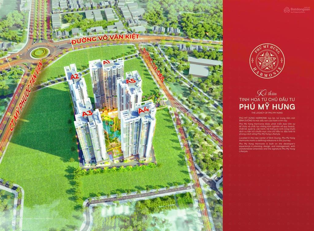Bán căn hộ 1pn dự án the harmonie phú mỹ hưng tại bình dương