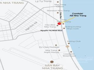 Bán căn hộ ab central square  trực diện biển đối diện tháp trầm hương
