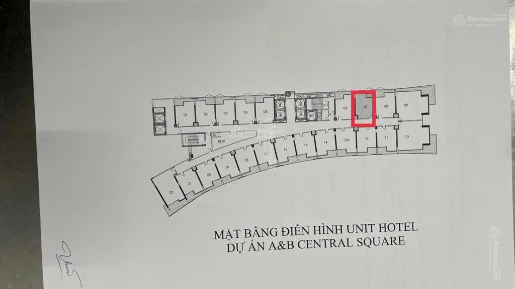 Bán căn hộ ab central square  trực diện biển đối diện tháp trầm hương