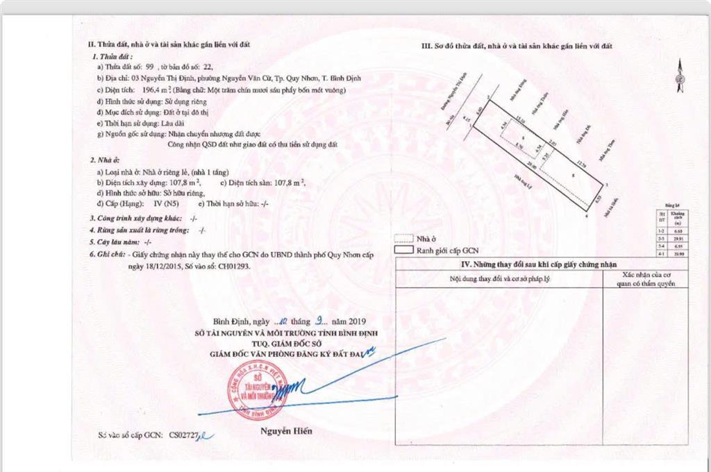 Cặp đất vàng trung tâm quy nhơn cách biển chỉ 400m