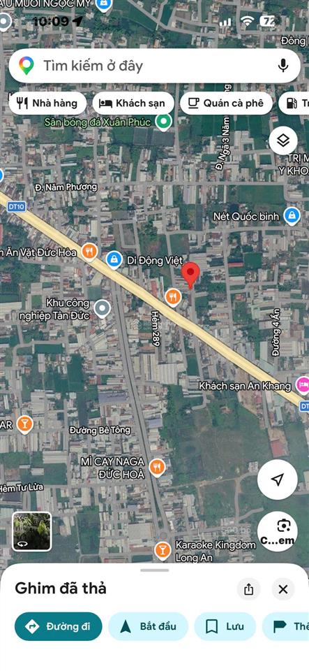 Đất 1 sẹc tl 10 đầu cổng khu công nghiệp tân đức