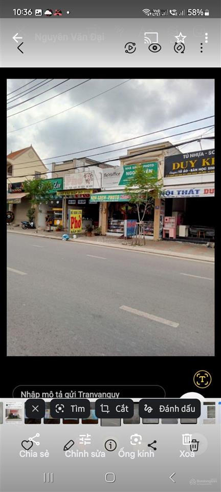 Nhà mặt tiền đường đặng thúc vịnh
