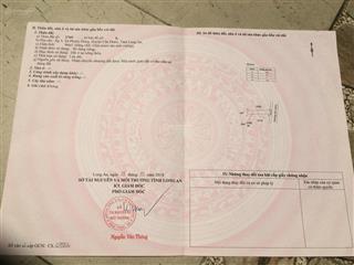 Bán nền đất vị trí đẹp ngay quốc lộ 50 cần đước long an