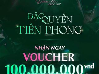 The emerald boulevard nhận booking chiết khấu 100 triệu + 10%  bàn giao full nội thất