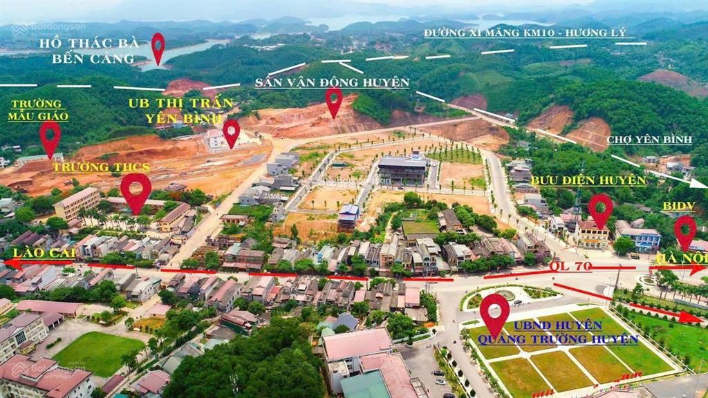 Chính chủ bán 240m2 lô góc ở đô thị, ruby yên bình lào cai.  0353 346 ***