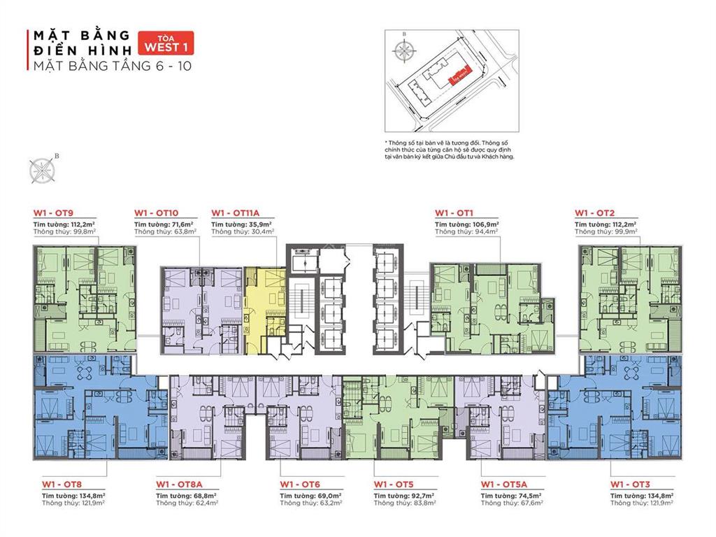 Chuyển nhượng quỹ căn vinhomes west point  đa dạng căn studio, 2pn, 3pn, 4pn, giá tốt!