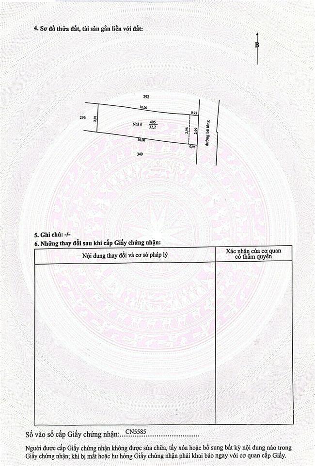 Chính chủ bán nhà riêng tại lê đại hành, phường 1, tp. mỹ tho, 2,3 tỷ, 66 m2