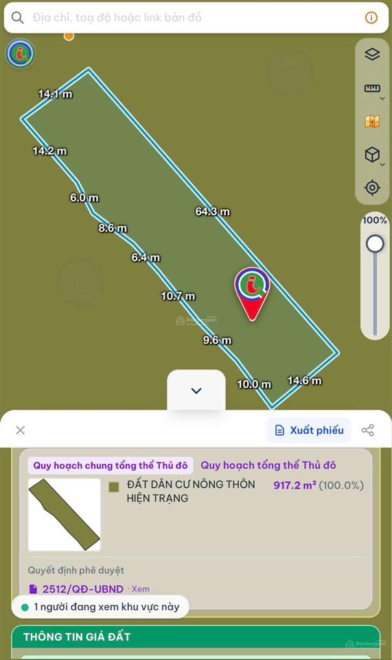 Chính chủ cần bán mảnh đất 918m2 lô góc mặt đường lớn tại thôn thắng đầu  phú cát   0904 888 ***