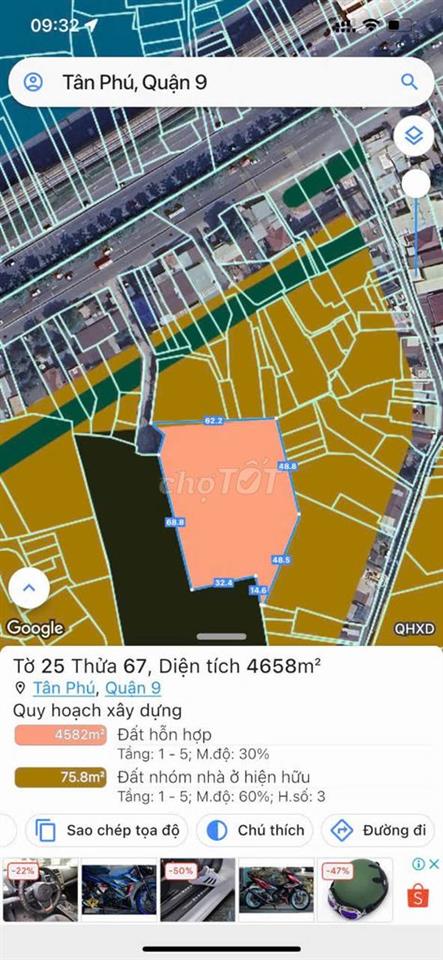 CHO THUÊ KHO BÃI TẠI PHƯỜNG TĂNG NHƠN PHÚ, TP.HCM