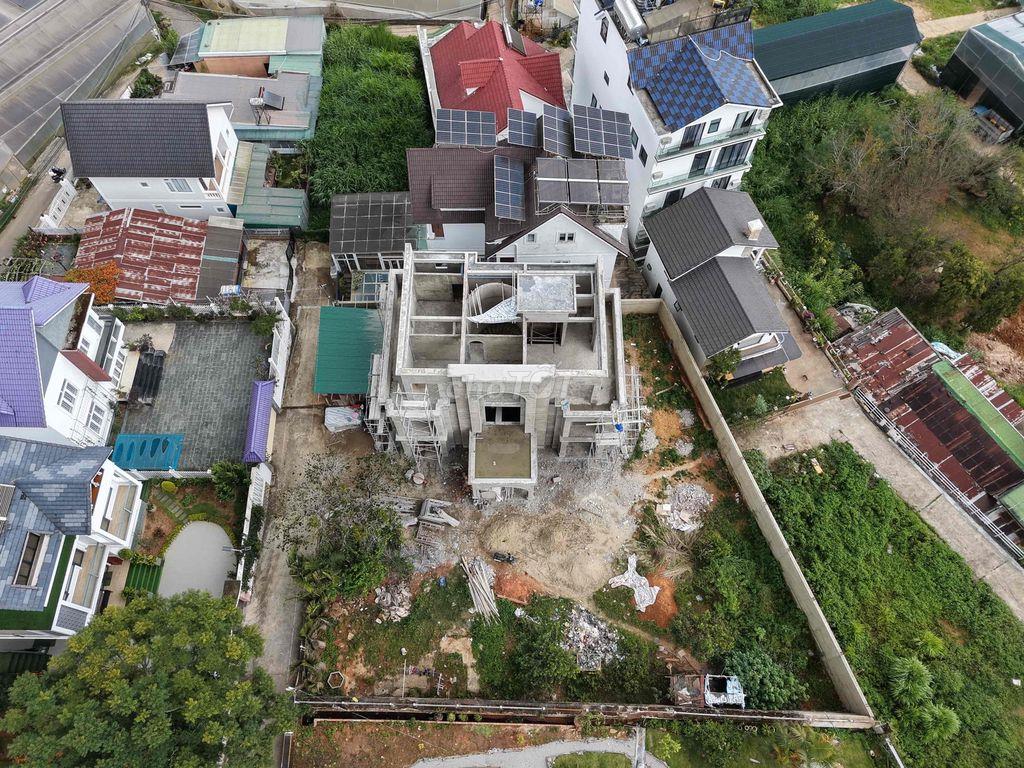 Bán Nhà Đất Hoàn Thiện Thô hẽm Phù Đổng Thiên Vương Đà Lạt - Sổ Sẵn