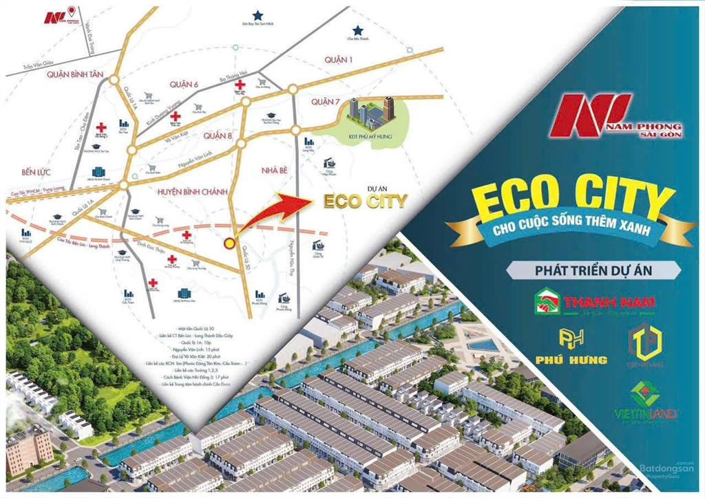 Chính chủ bán gấp nền góc kdc tân lân ql50