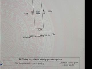 Bán đất trên đại lộ nam sông mã, sầm sơn thanh hóa, đường rộng 67m, 100m2