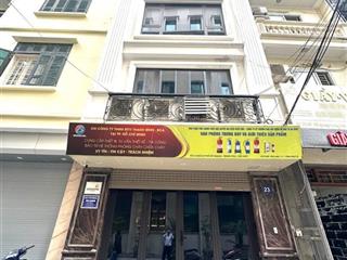 Bán nhà phố đỗ quang, yên hòa, cầu giấy. diện tích 60m2 xây 6 tầng, mt 5,2m
