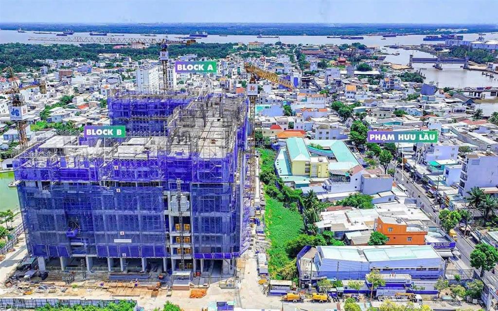 Chỉ 5,45 tỷ căn 2pn 73.7m2 view hồ the peak garden q7 kề ga metro và pmh. thương 0903 053 ***