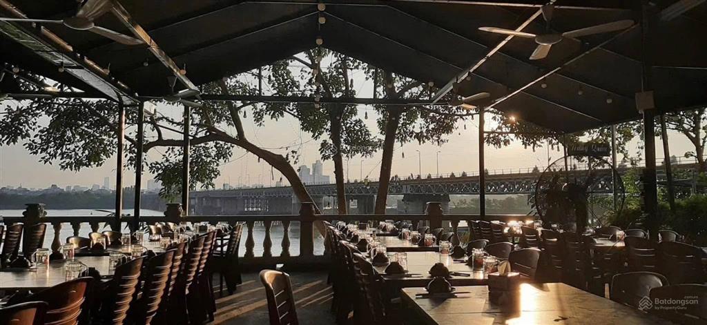 Cho thuê mặt bằng kinh doanh 350 m2  long biên  view sông  kinh doanh nhà hàng, coffee, quán ăn