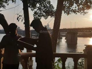 Cho thuê mặt bằng kinh doanh 350 m2  long biên  view sông  kinh doanh nhà hàng, coffee, quán ăn