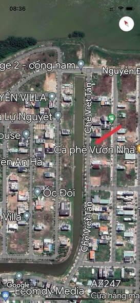 Đất biệt thự view kênh đường chế viết tấn, đối diện khu euro village 2