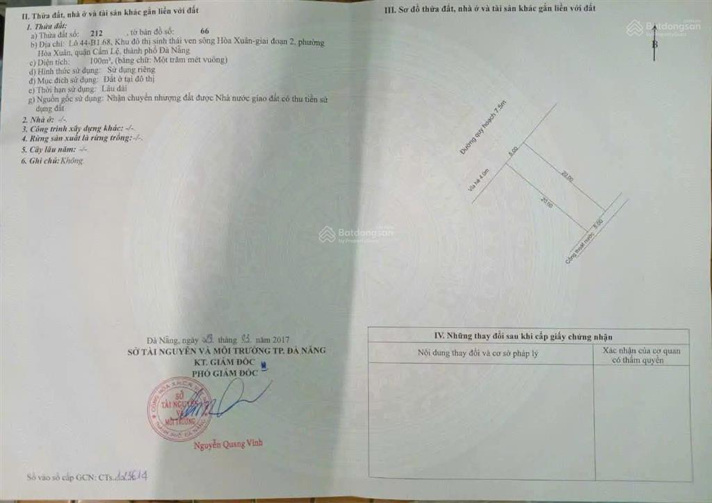 Bán lô đất đường lê ấm hòa xuân số nhà 183, giá tốt.