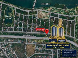 Bán lô đất vị trí đắc địa b2.109 lô 52  sát 2 tòa chung cư ánh dương (khu đầm sen)